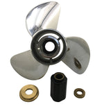 New 3 Blade 150/175/200/220/225/250HP 15 Spline Tooth RH SS Prop Stainless Steel Propeller for Yamaha Outboards