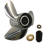 New 3 Blade 150/175/200/220/225/250HP 15 Spline Tooth RH SS Prop Stainless Steel Propeller for Yamaha Outboards