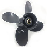 4 Blade 8/9.9/15/20HP 9-1/4x10 RH Prop 8 Spline Tooth Aluminum Propeller for Honda Outboards