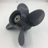 4 Blade 8/9.9/15/20HP 9-1/4x10 RH Prop 8 Spline Tooth Aluminum Propeller for Honda Outboards