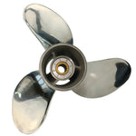 3 Blade 4 Stroke 15 Tooth 90/115/140hp RH SS Prop Stainless Steel Propeller for BRP Johnson Evinrude OMC Stern Drive Outboard Motor Engine