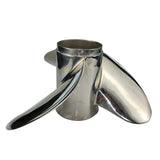 3 Blade DF70/80/90/100/115/140 15 Spline Stainless Steel Propeller RH SS Props for Suzuki Outboards