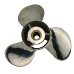 3 Blade DF70/80/90/100/115/140 15 Spline Stainless Steel Propeller RH SS Props for Suzuki Outboards