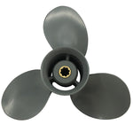 3 Blade 8/9.9/15/20HP Dia 9.25 inch 8 Spline Tooth RH Aluminum Propeller for Honda Outboards