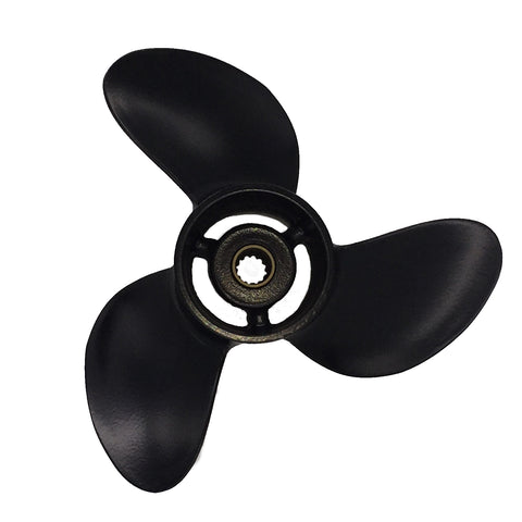 3 Blade 4 Stroke 4HP 5HP 6HP Dia. 7.8 inch RH 12 Tooth Prop Aluminum Propeller for Tohatsu Nissan Outboard Motor Engine