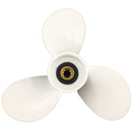 Boat Propeller Suit For Yamaha 7 1/2X8 Aluminum Prop 2.5-6HP 3 Blade 9 Tooth Rh Oem No: 6E0-45941-01-El