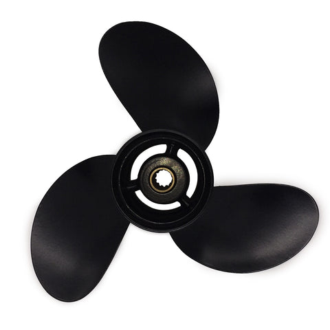 Boat Propeller 8.5x7.5 for Tohatsu 8HP 3 Blades Aluminum 12 Tooth RH OEM NO: 3B2B64515-1 8.5x7.5