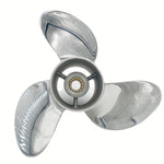 Boat Propeller 8.5x8.5 Fit for Mercury Outboard 5HP-6HP Stainless Steel Prop 12 Tooth OEM NO: 48-897618A10 8 1/2X8 1/2