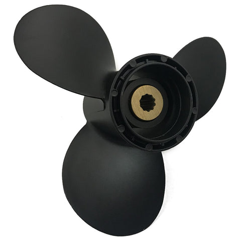 Boat Propeller 9 1/4x10 for Suzuki DT9.9-15 3 Blades Aluminum 10 Tooth RH OEM NO: 58100-93733-019 9.25x10