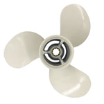 Boat Propeller 11 3/4x7 1/2 for Yamaha 40HP Pin Drive 3 Blades Aluminum RH OEM NO: 676-45956-61-EL 11.75x7.5