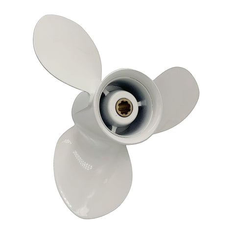 Boat Propeller Suit For Yamaha 9 1/4X12 Aluminum Prop 9.9-15HP 20HP 3 Blade 8 Tooth Rh Oem No: 683-45941-00-El