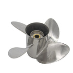 Propeller 14 5/8x19 Suzuki Outboard 60HP-300HP 4 Blades Stainless Steel Prop SS 15 Tooth 14.6x19