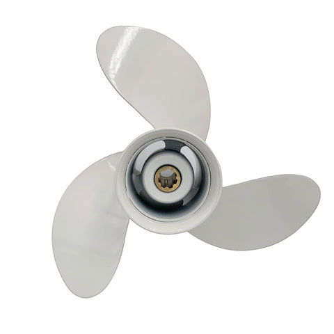 Boat Propeller Suit For Yamaha 8 1/2X7 1/2 Aluminum Prop 6-8HP 3 Blade 7 Tooth Rh Oem No: 6G1-45943-00-El