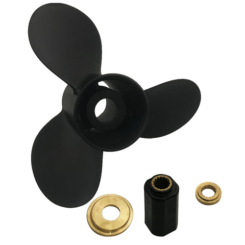 3 Blade DF70A-DF115 4 Stroke 15 Spline Tooth RH Prop Aluminum Propeller for Suzuki Outboards