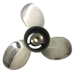 3 Blade 25/28/30HP 10 Tooth RH Dia 9.9 inch SS Prop Stanless Steel Propeller for Mercury Outboard Motor Engine