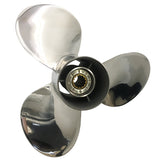 3 Blade 25/30/40/48/50/55/60HP RH 13 Tooth Stainless Steel Propeller for Yamaha Outboard Motor