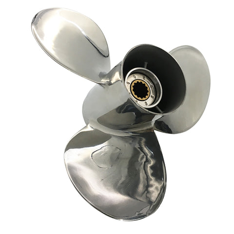 3 Blade 25/30/40/48/50/55/60HP RH 13 Tooth Stainless Steel Propeller for Yamaha Outboard Motor