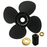 4 Blade 40-140HP 15 Spline Tooth RH Aluminum Propeller for Mercury Outboard Motor Engine