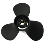 3 Blade 35/40/50HP 13 Spline Tooth RH Prop Aluminum Propeller for Tohatsu Nissan Outboard Motor with Pressed in Rubber Hub