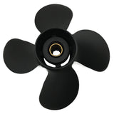 4 Blade 25-70HP 13 Spline Tooth RH Prop Aluminum Propeller for Mercury Outboards Motor Engine