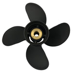 4 Blade 25-70HP 13 Spline Tooth RH Prop Aluminum Propeller for Mercury Outboards Motor Engine