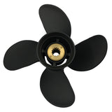 4 Blade 25-70HP 13 Spline Tooth RH Prop Aluminum Propeller for Mercury Outboards Motor Engine