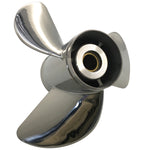 3 Blade 13 Spline DF60/70 DT75/90/115/140 SS Prop Stainless Steel Propeller RH SS Props for Suzuki Outboards