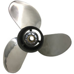 3 Blade 60/70/75/90/115/120/140hp RH 15 Tooth SS Prop Stainless Steel Propeller for Tohatsu/Nissan Outboard Motor Engine