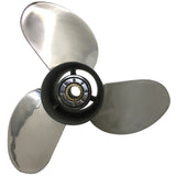 15 Spline Tooth T50/60/F70/75/80/85/100/115/130hp RH Polished Stainless Steel Outboard Propeller for Yamaha 50-130hp Outboard Motor