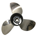 3 Blade 13 Spline BF35/40/45/50/60HP RH SS Prop Stainless Steel Propeller for Honda Outboards